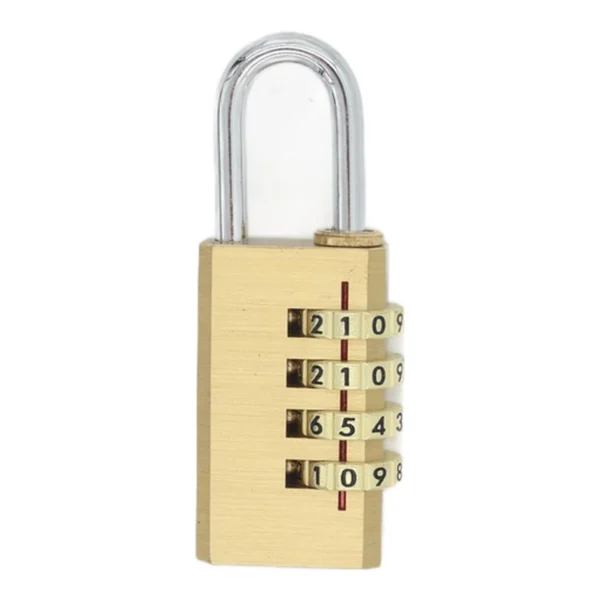 Copper material password lock gold AY199-428