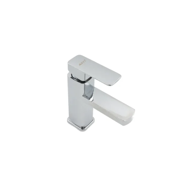 AIYI Square Single Hole Tap AY407-022 Silver