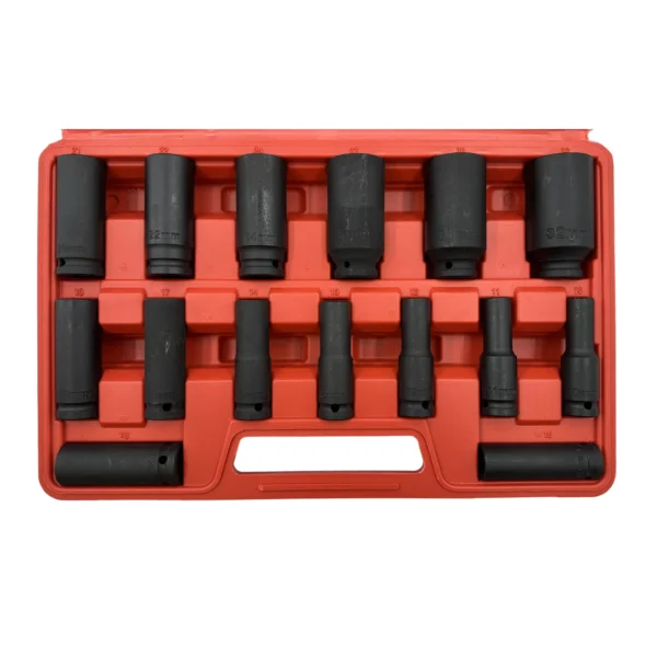 AIYI 15-Piece 1/2 Inch Impact Socket Set AY187-004