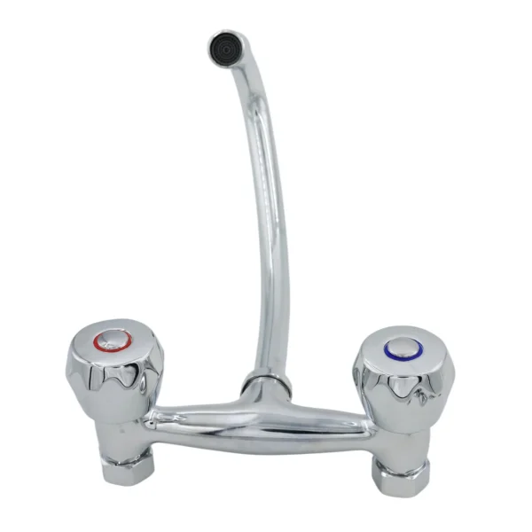 AIYI Chrome Wall-Mounted Kitchen Mixer Tap AY406-048