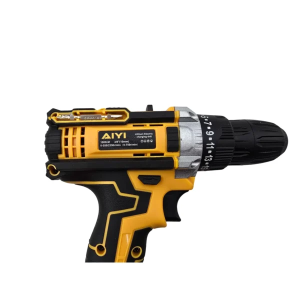 AIYI 21V Cordless Drill Set with 2 Batteries AY001-937