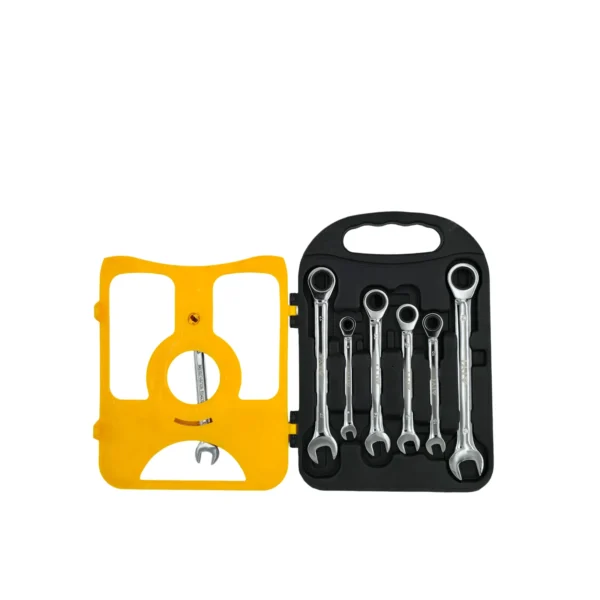 AIYI 7-Piece Ratchet Spanner Set 8–19mm AY262-045