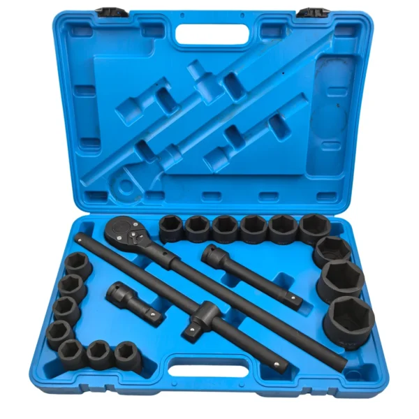 AIYI 21 Piece 3/4-Inch Impact Socket Set Size 19-50mm AY193-055