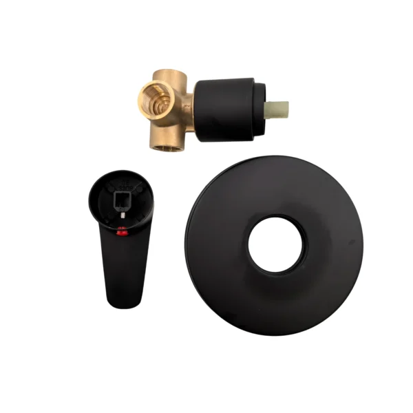 AIYI Matte Black Shower Mixer AY406-056
