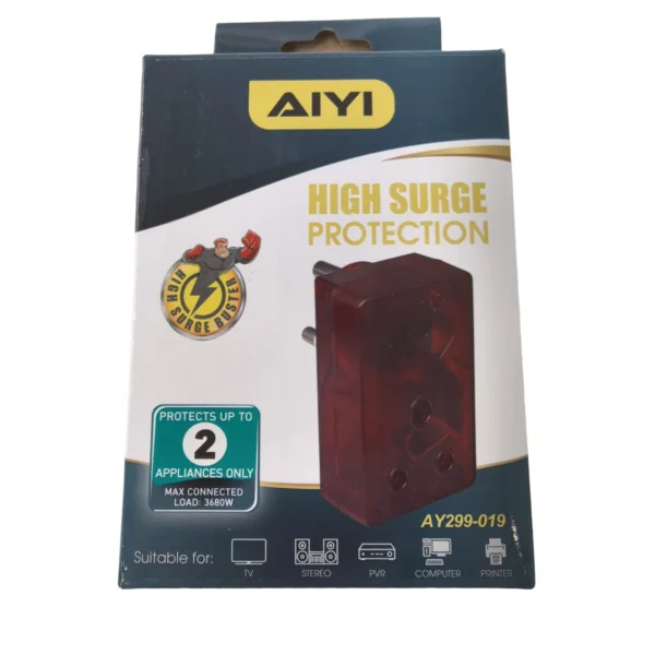 AIYI Surge Secure Multi-Socket Power Protector Plug AY299-019