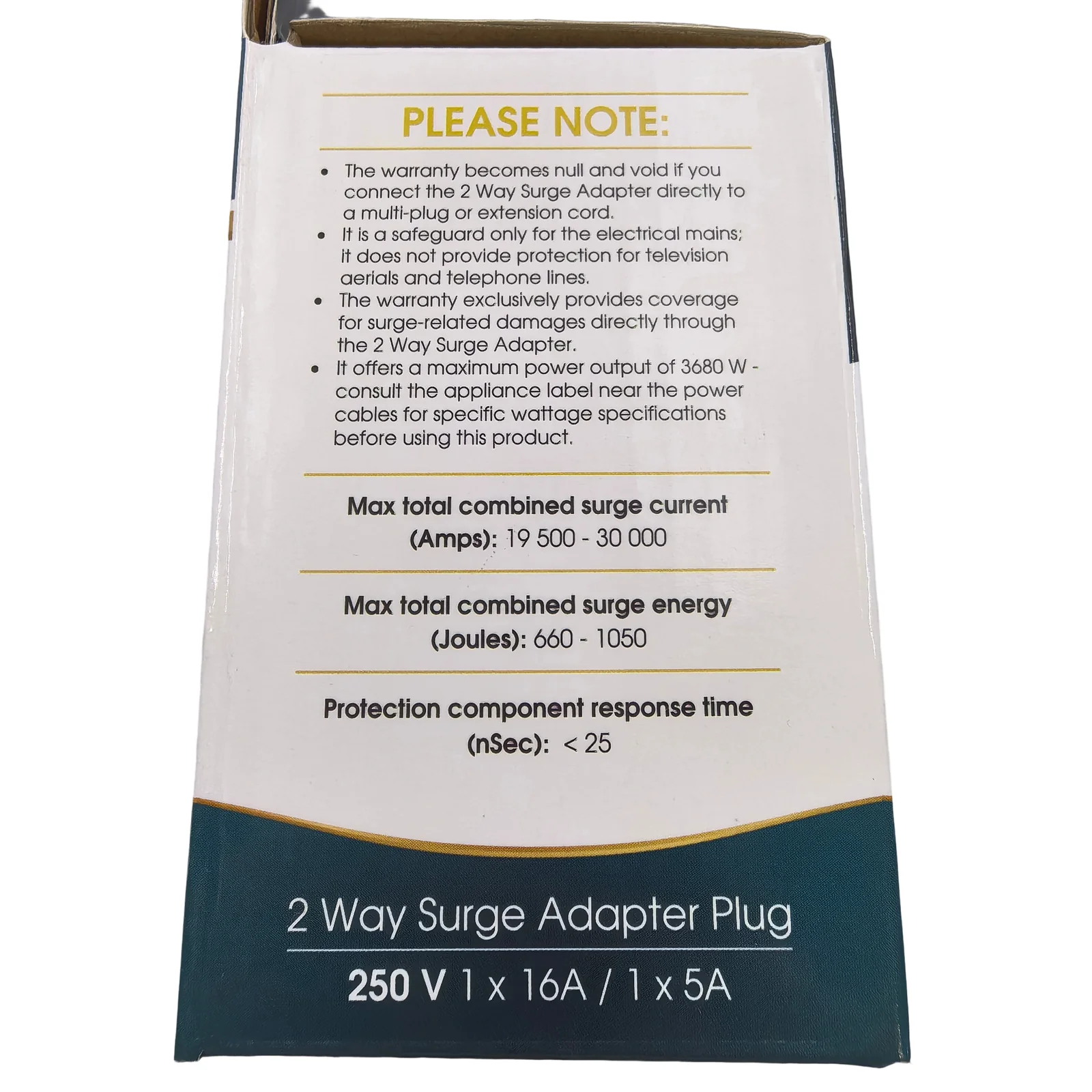 AIYI Surge Secure Multi-Socket Power Protector Plug AY299-019 - Image 6