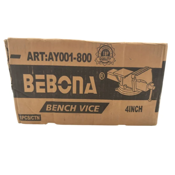 Bebona 4" (100 mm) Swivel Base Bench Vice AY001-800