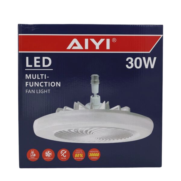 AIYI 30W B22 LED Ceiling Fan Light with Remote Control AY398-044
