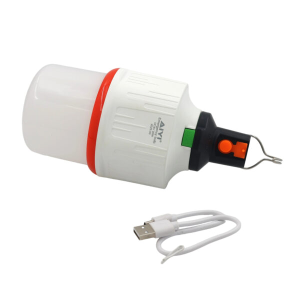 AIYI 20W Rechargeable Retractable LED Lantern with Hook AY398-058