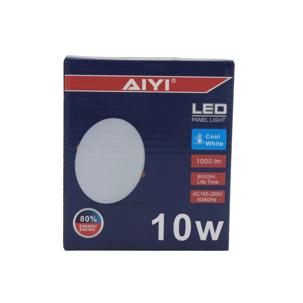 AIYI 10W LED Recessed Panel Light – 1000lm, 6500K Daylight AY398-018