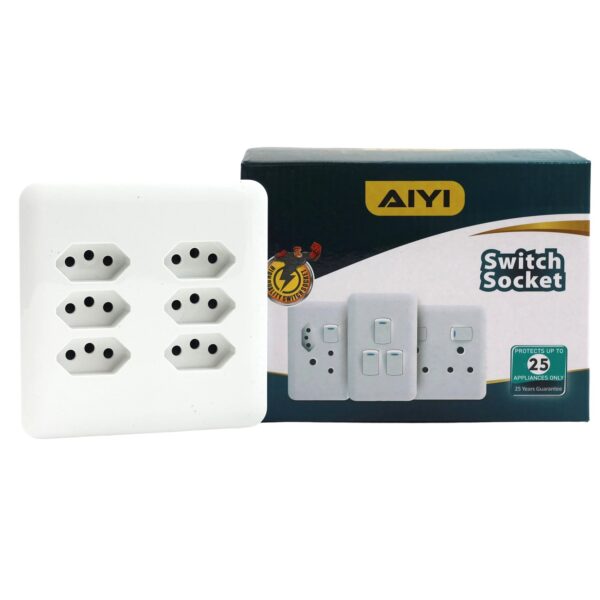 6*euro socket only 4*4 AY299-715