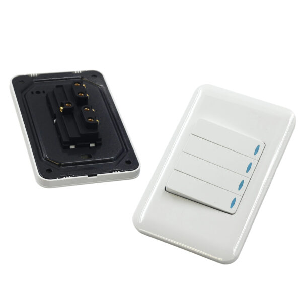 4 Lever Switch 2x4 White AY299-704