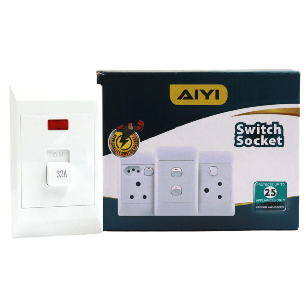 32A 2P Isolator With P/Light 2x4 AY299-621