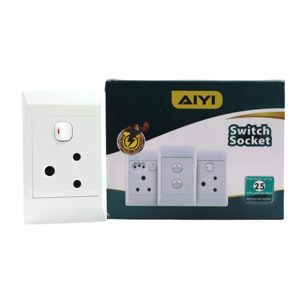 Single Socket 2x4 WH AY299-609