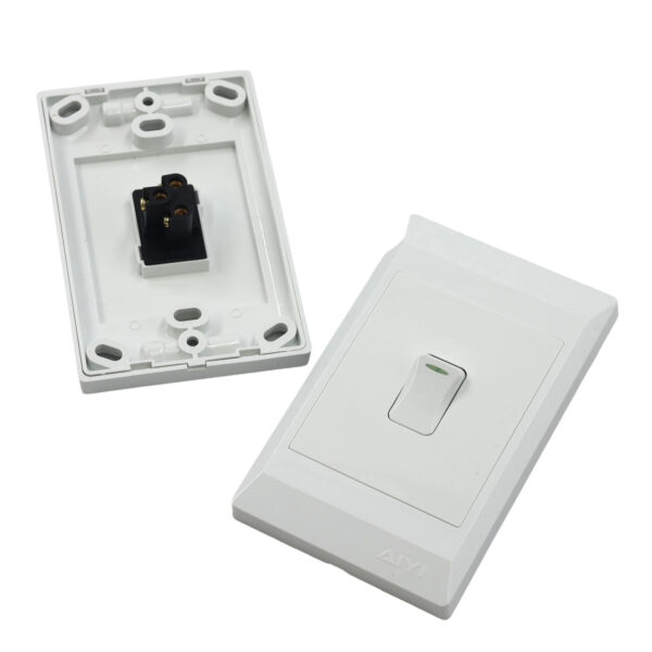 AIYI1lever2wayswitch2*4white16A250V/AY299-507
