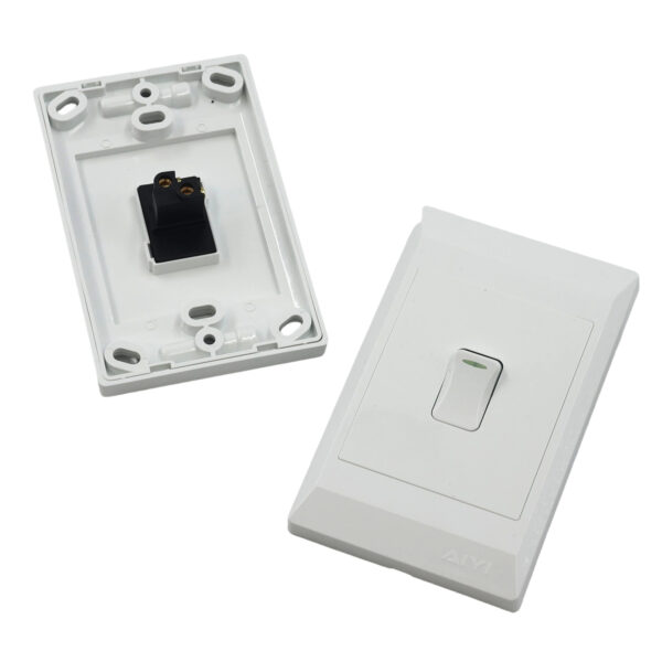 AIYI 1leverswitch2*4whiteAY299-501