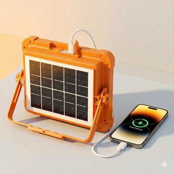 AIYI 200W Portable Solar Flood Light AY398-059