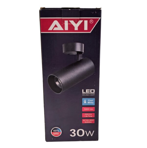 LED CEILING LIGHT BLACK 30W AY398-060