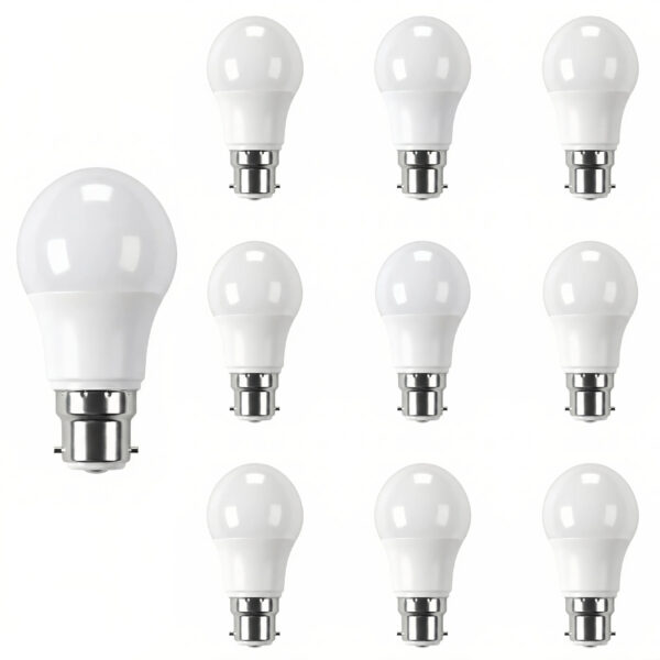 (10-Pack) AIYI 7W A60 B22 LED Bulb AY398-075