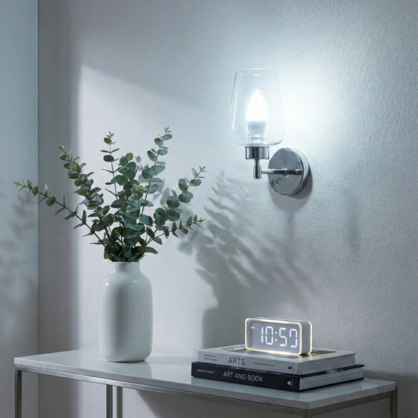 10-Pack AIYI 4W C37 LED Candle Bulb – 350lm, 6500K Cool White, E14 Connector AY398-068