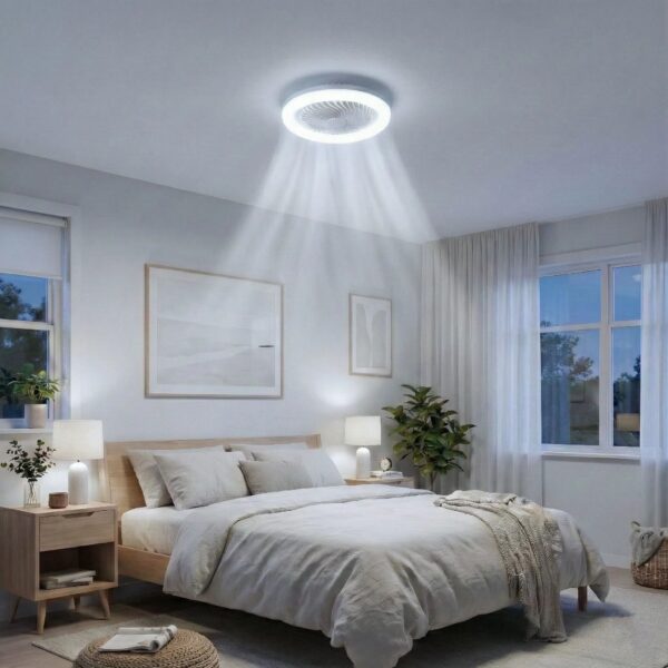 AIYI 30W B22 LED Ceiling Fan Light with Remote Control AY398-044