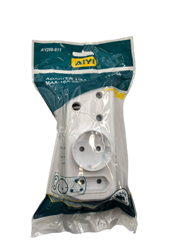 1*5A+1*5AEU+1*16A MULTIPLUG ADAPTER AY299-811