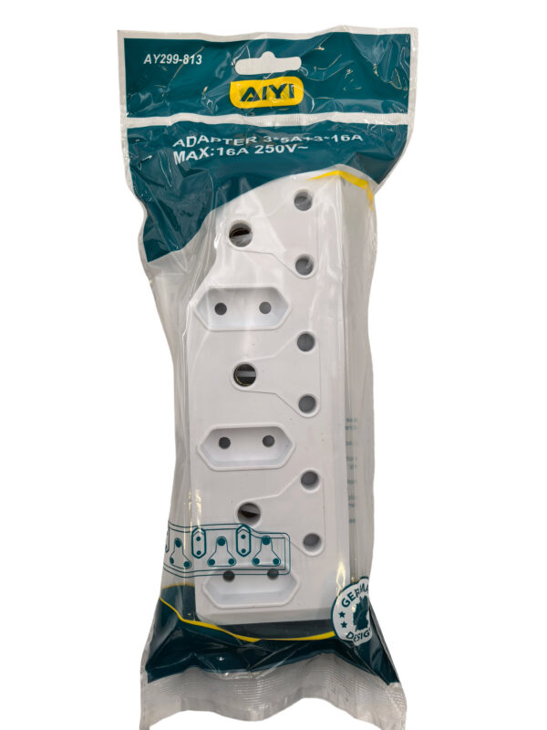 3*5A+3*16A MULTIPLUG ADAPTER AY299-813