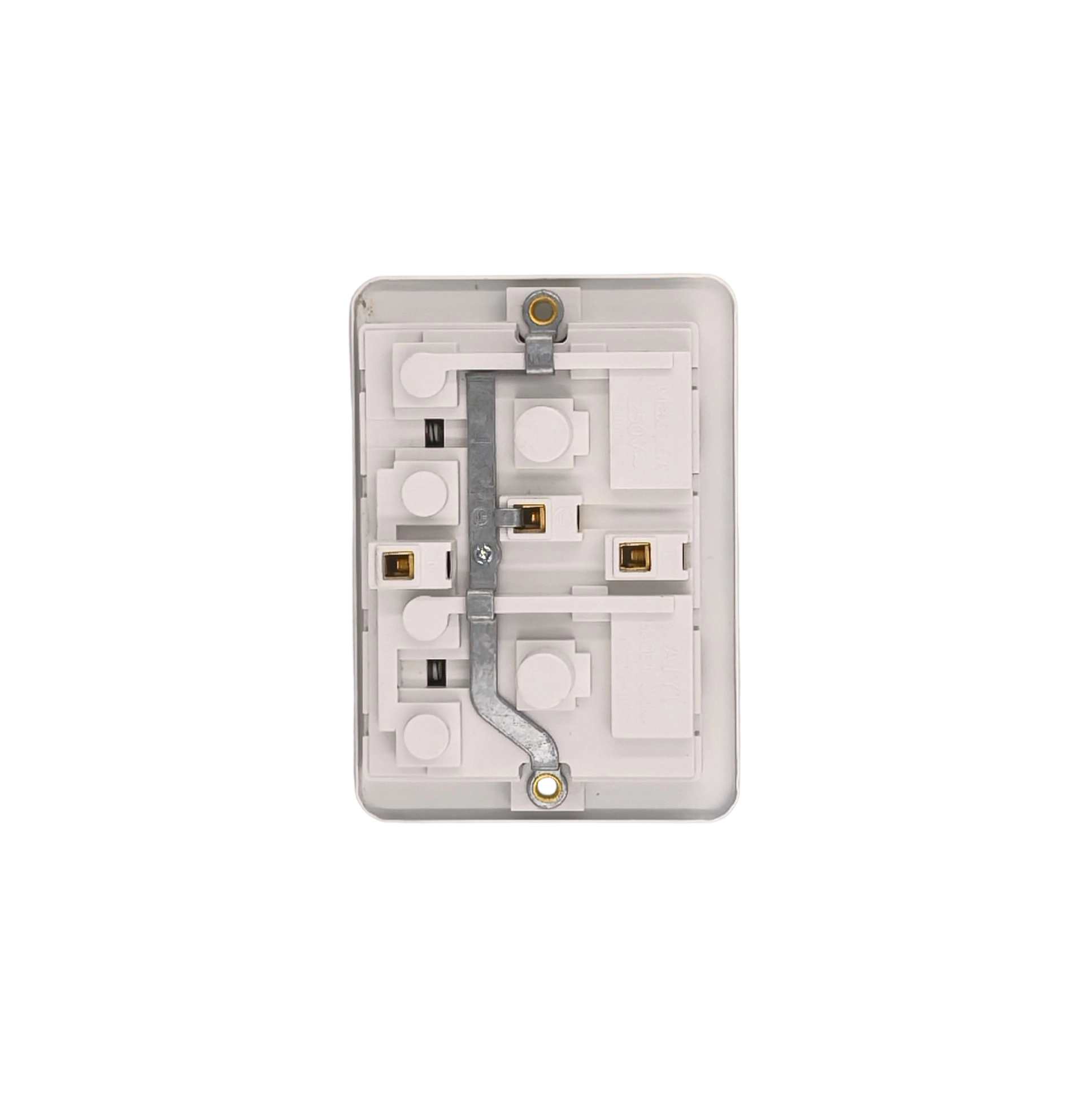5-Pack AIYI Steel Multi-Socket Outlet 16A AY273-001 - Image 2