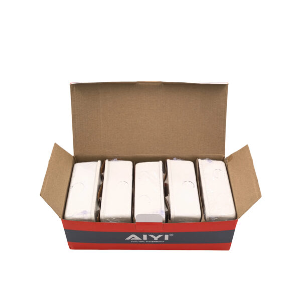 5-Pack AIYI Steel Multi-Socket Outlet 16A AY273-001