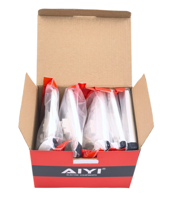 5-Pack AIYI 4×4 16A Socket with Switch AY271-014