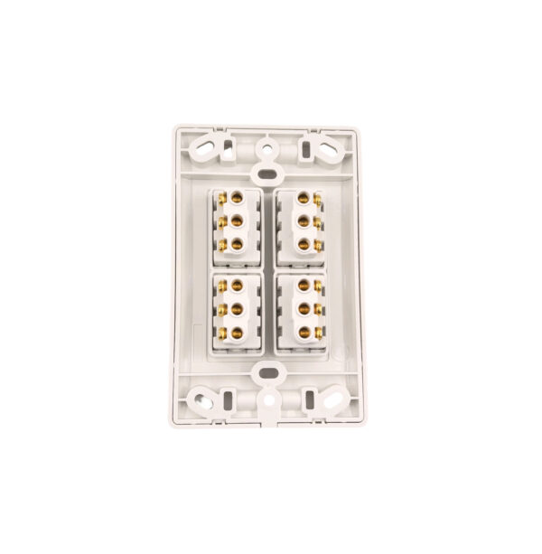 10-Pack AIYI 4-Gang 2-Way 2×4 16A Wall Light Switch AY271-008