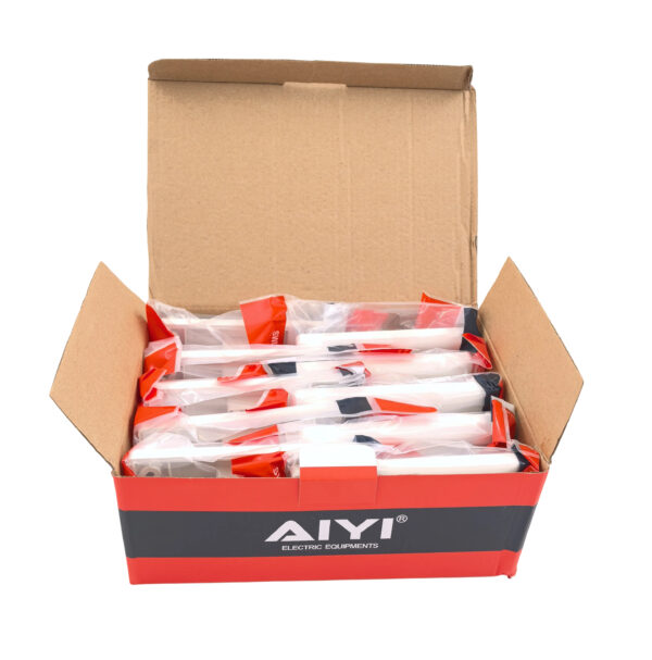 10-Pack AIYI 2-Gang 1-Way 2x4 16A Wall Light Switch AY271-003