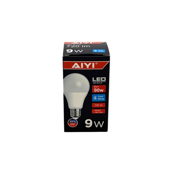 (10-Pack) AIYI 9W A60 E27 LED Bulb AY398-076