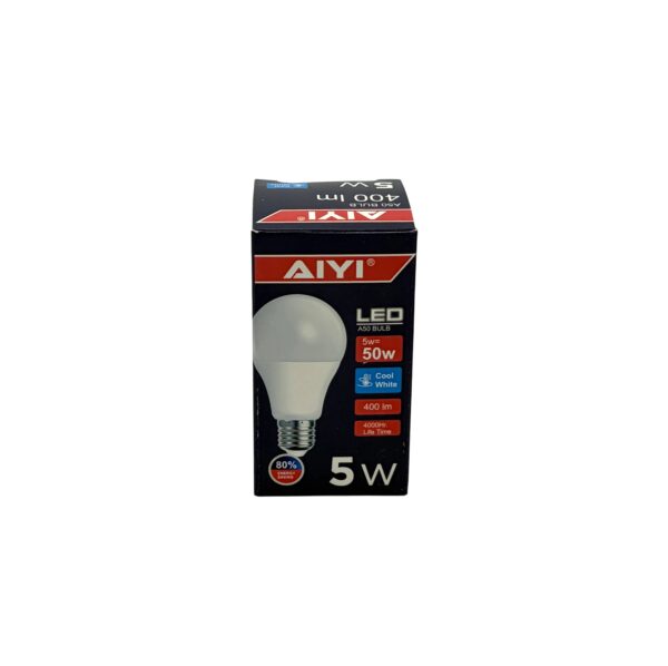 (10-Pack) AIYI 5W A50 E27 LED Bulb AY398-072