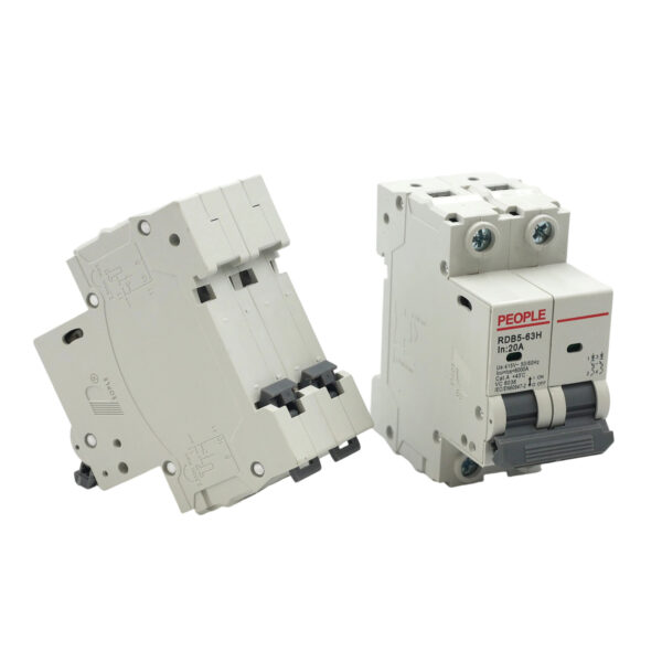 PEOPLE Miniature circuit breaker RDB5-63H 20A 2P