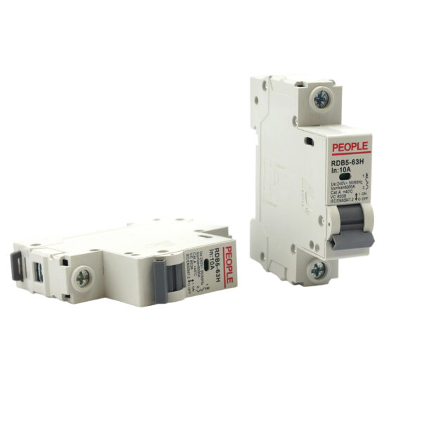 PEOPLE Miniature circuit breaker RDB5-63H 10A 1P