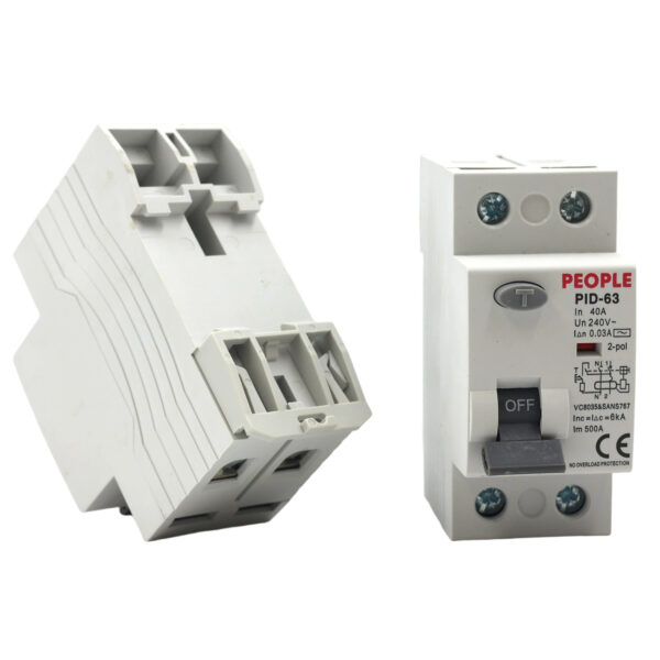 PEOPLE RCCB PID-63 40A 1P+N