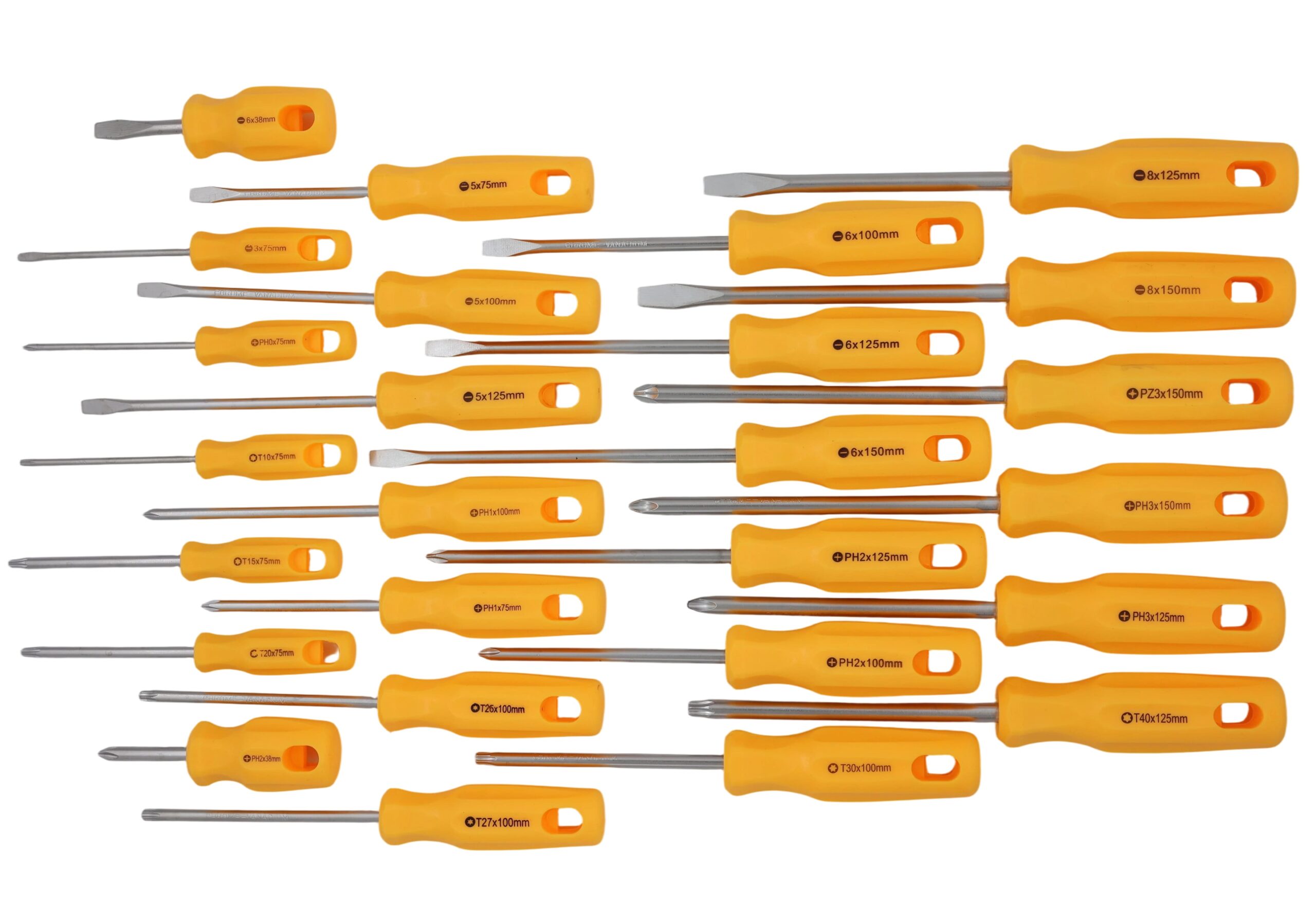 AIYI 26-Piece CR-V Magnetic Screwdriver Set with Stand AY191-026 - Image 3