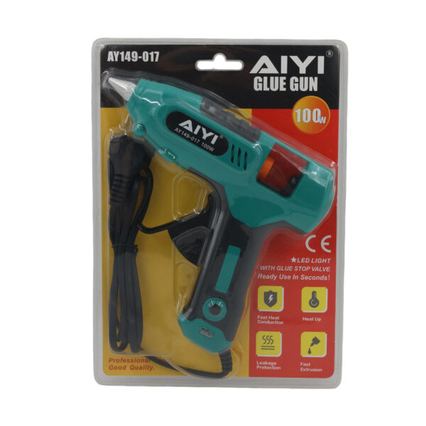 AIYI 100W Hot Glue Gun with On/Off Switch AY149-017