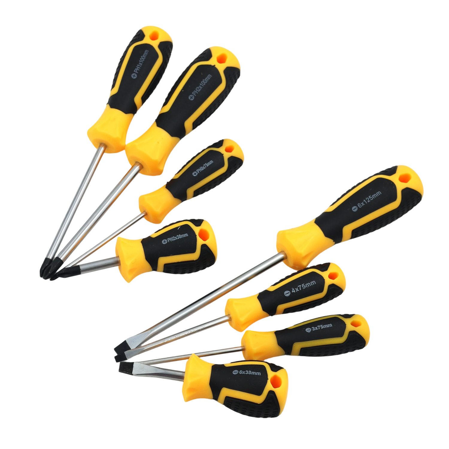 AIYI 8-Piece CR-V Magnetic Screwdriver Set AY191-018 - Image 5