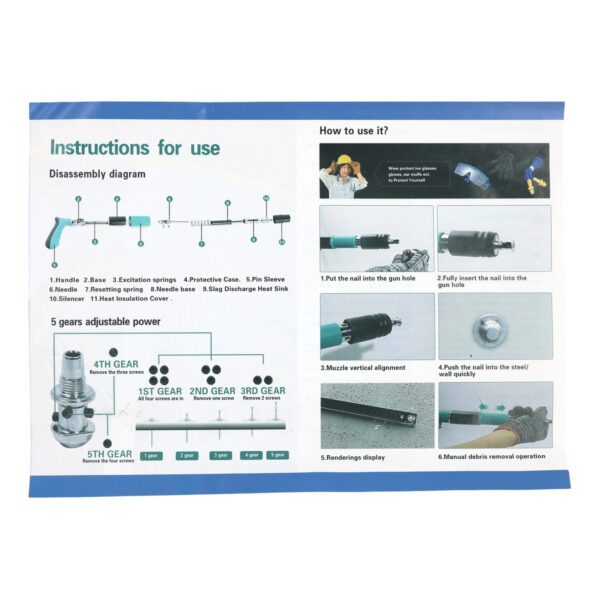 AiYi Mini shooting nail gun AY001-486
