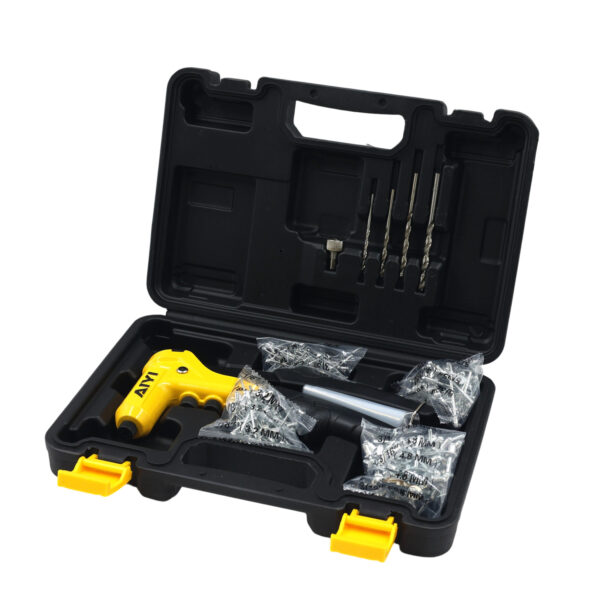 AIYI Hand Riveter Kit with 200 Rivets & HSS Drill Bits (2.4-4.8mm) AY286-013