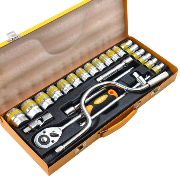 1/2"(rocking bar)Socket Set (MLG-2017) 24pcs AY001-585