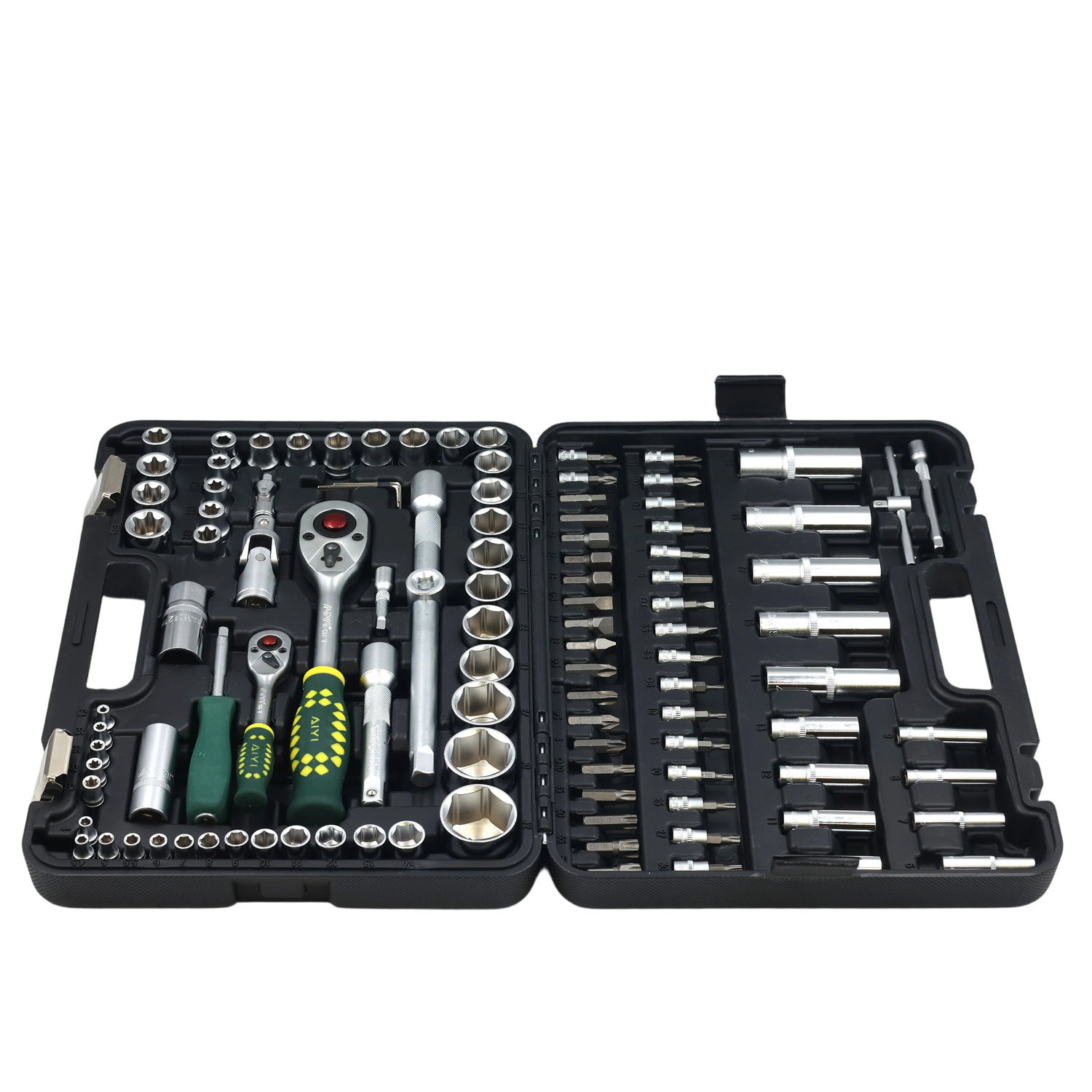 AIYI 108-Piece Socket & Bit Set – CRV Multi-Drive Tool Kit AY282-008 - Image 5