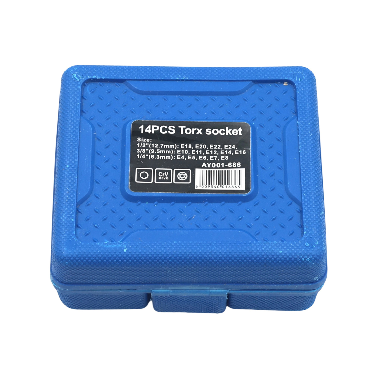 14-Piece E-Torx Socket Set – CR-V with Carry Case AY001-686