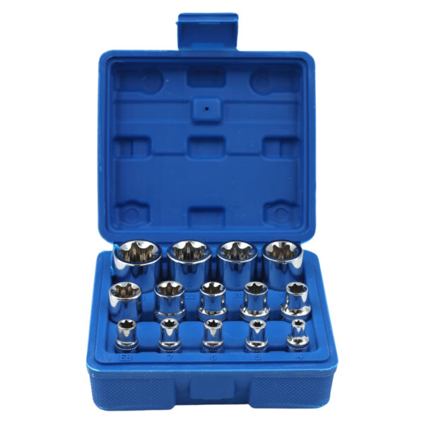 14-Piece E-Torx Socket Set – CR-V with Carry Case AY001-686