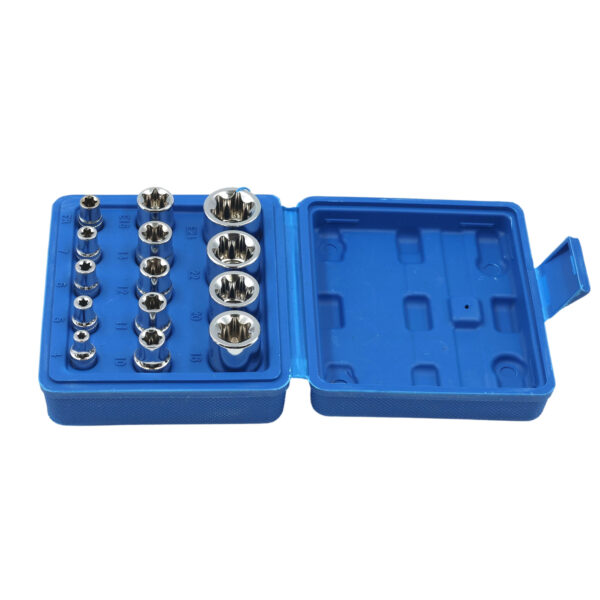 14-Piece E-Torx Socket Set – CR-V with Carry Case AY001-686