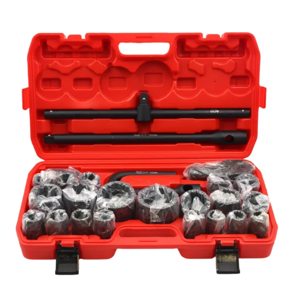 AIYI 26 Piece 3/4" & 1" Drive Impact Socket Set CR-MO 12PT AY017-072