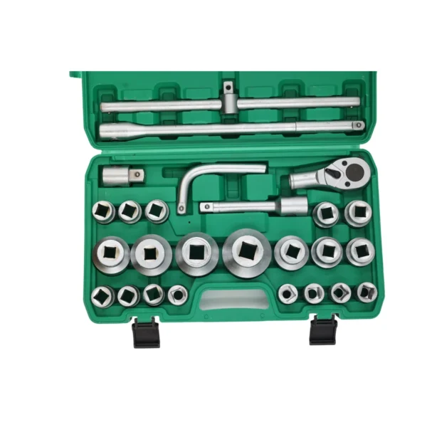 3/4" 26pcs Dr.socket wrench set 6PT 21-65mm AY017-012