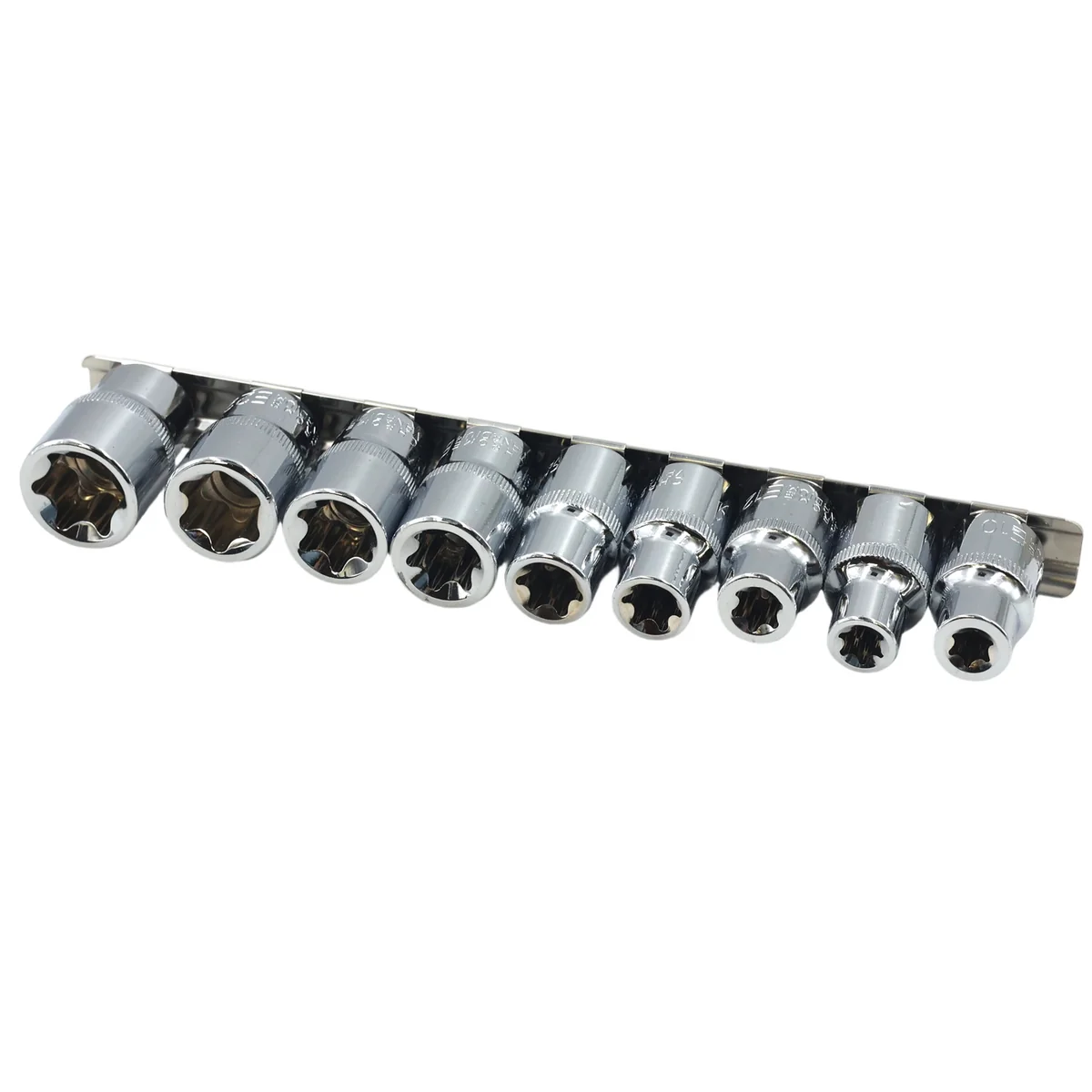Bebona 9 Piece 1/2-Inch E-Torx Socket Set CR-V AY001-148 - Image 4